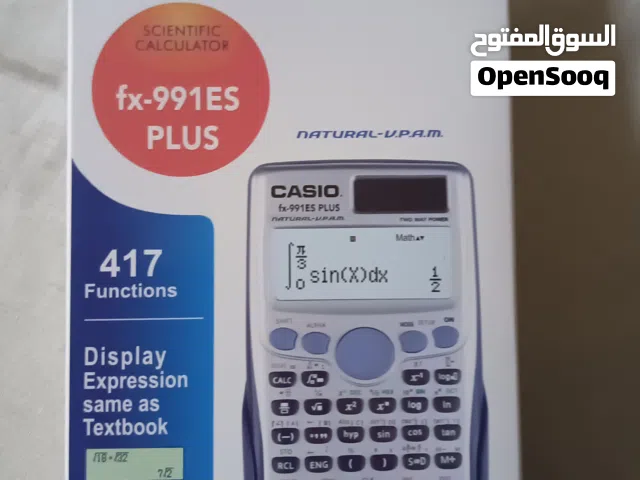 حاسبة علمية نوع كاسيو صناعة تايلند جديدة غير مستعملة مفتوحة  فقط للفحص