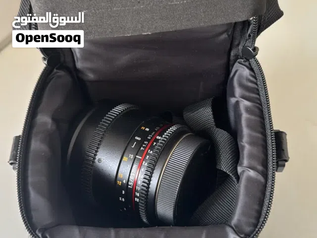 عدسة سينمائية Samyang 85mm T1.5 VDSLR لكاميرات Canon