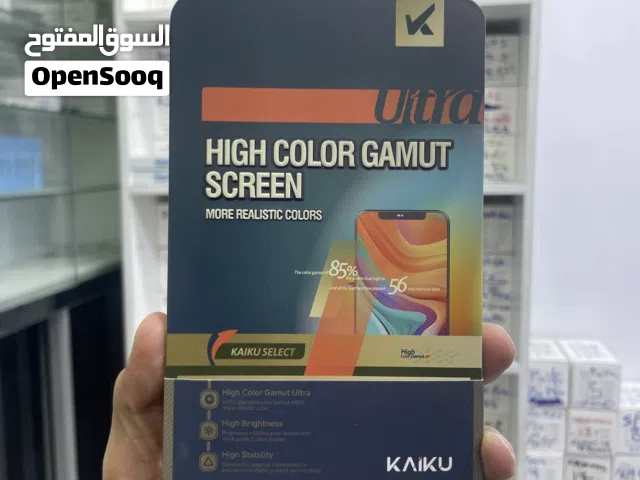 شاشة ايفون 13 بتقنية oled المطابقة للمواصفات الاصلية من شركة KAIKU بكفالة فعلية من المحل 14 يوم