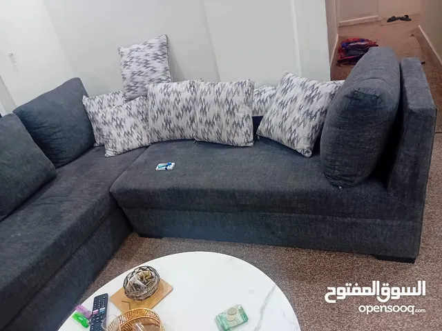 طقم كورنر ثقيل خشب سويد شبه جديد