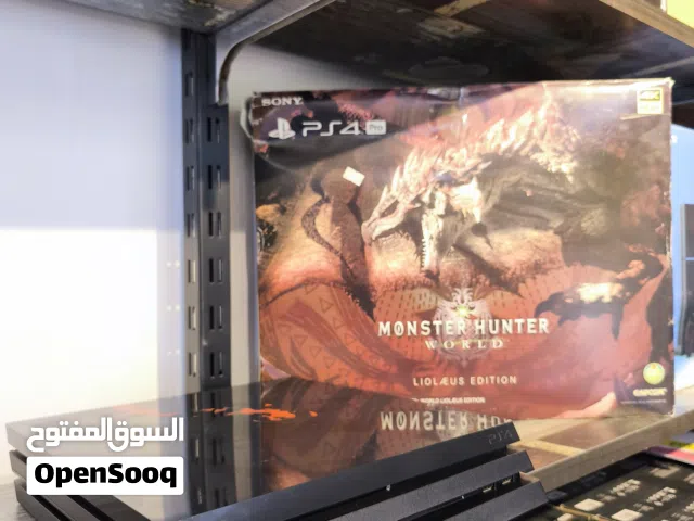 ب400 الف بلي4 برو مستخدم هارد تيرا اصدار خاص باندل MONSTER HUNTER مهكر اصدار 9.00 نظافته 100% .