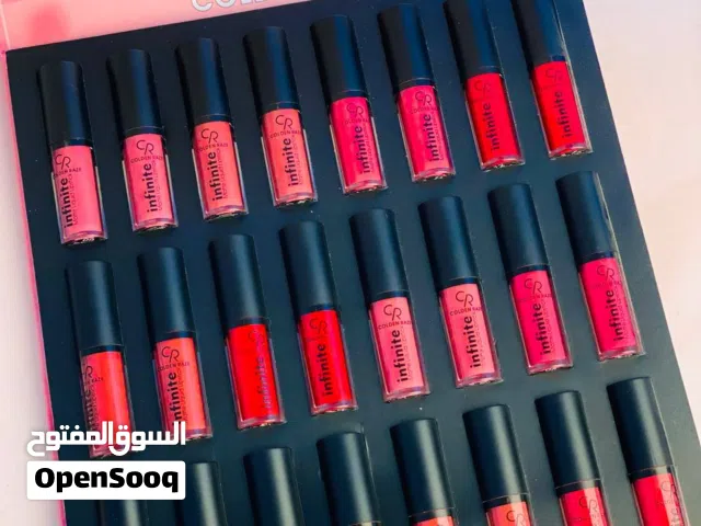 سيت حمر كولدن روز Infinite Matte Liquid Lipstick   دللي إطلالتج بأجمل درجات الحمر من كولدن روز