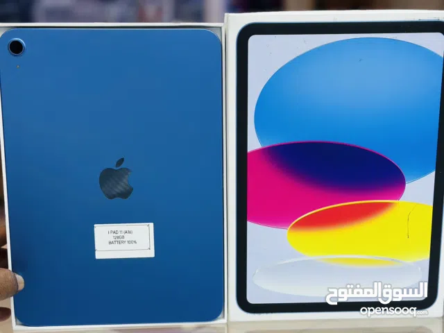 I PAD 11 128 (A16) WITH 8 MONTHS APPLE WARRANTY  JUST 12 CYCLE S ONLY