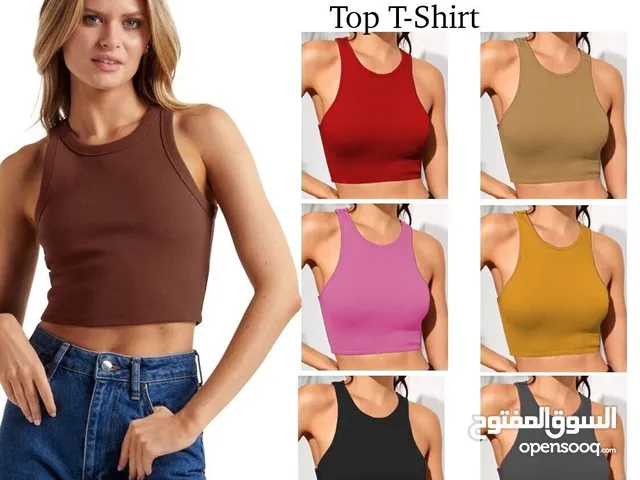 tank crop top sleeveless all sizes available
