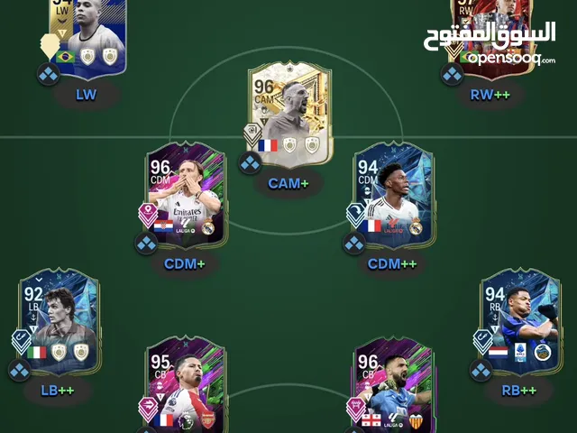 حساب فيفا FC 25 ستيم pc للبيع ( فيه مبابي الموسم)