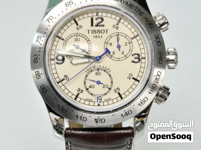Tissot V8 Chronograph Sport Men's Watch Original Leather Band S 762N/862N