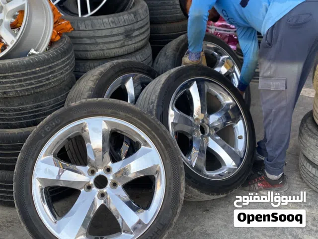 رنجات كروم لتشارجر مع اطارات