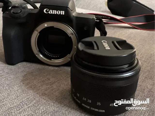 Canon EOS M50 with 15-45mm Kit Lens mirrorless camera, bought in 2020.– Excellent Condition