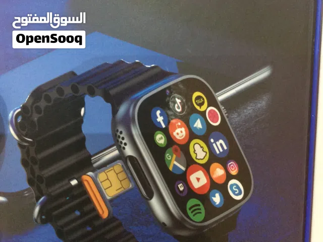 ساعه الهاتف الصغير تغنيك عن التلفون تدعم جميع المميزات الحق