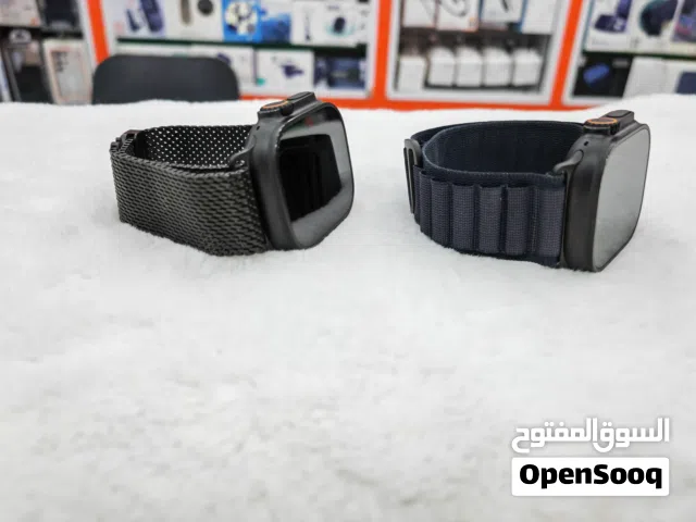 Apple Watch Ultra 3 Black Edition  49 MM Taitanium  Milanese  Strap  and Black Alpine Loop strap