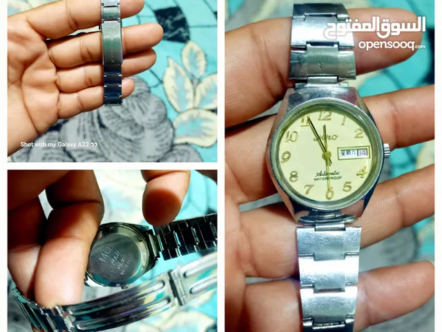 ساعة اتوماتيك ميكو سويسرى تعمل بحركة اليد وايضا ملو