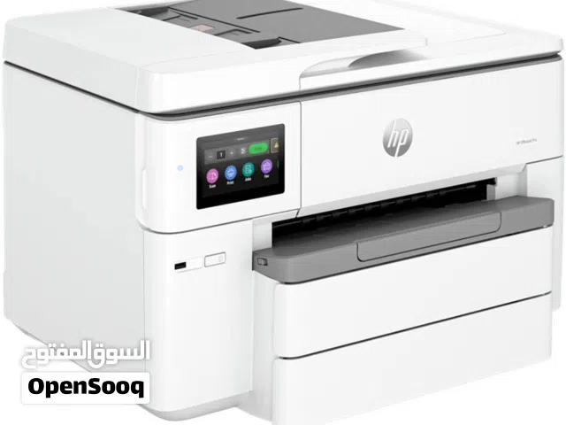 طابعة HP OfficeJet Pro 9730 ليزريه ملونه تطبع ورق A3 و A4 متعددة الإمكانات، طباعة ونسخ ومسح ضوئي