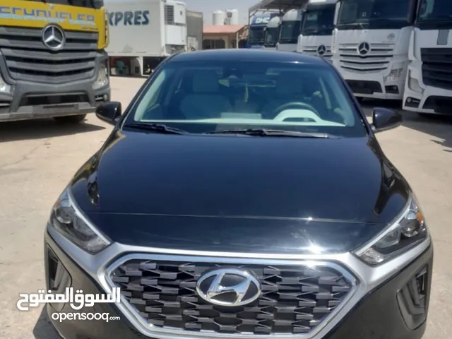 هونداي ايونك هايبرد 2020 حره غير مجمركه فحص كامل لون أسود بسعر مناسب