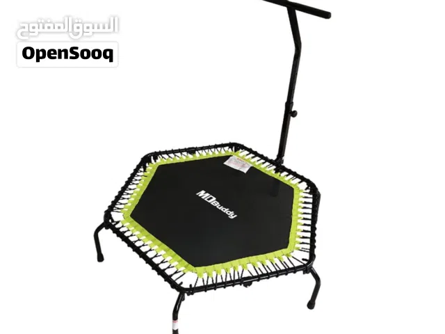 ترامبولين مع مقبض اصلي بتحمل اوزان عاليه