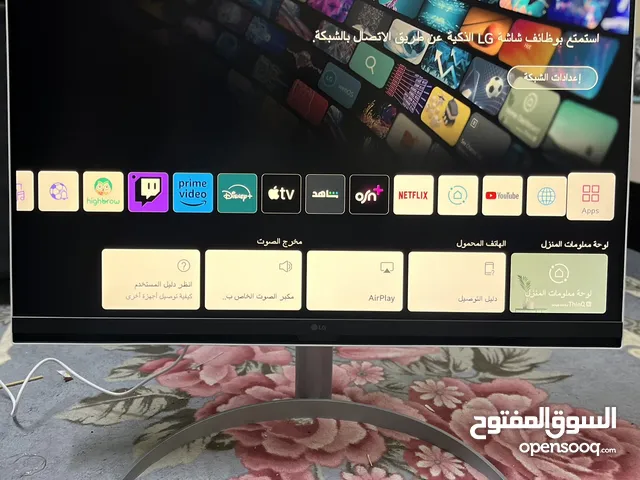 شاشة سمارت LG) 4k) شوف وصف