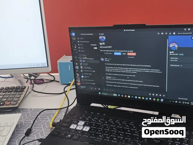 asus tuf 15 rtx 3070  i 7 1260h ddr 5