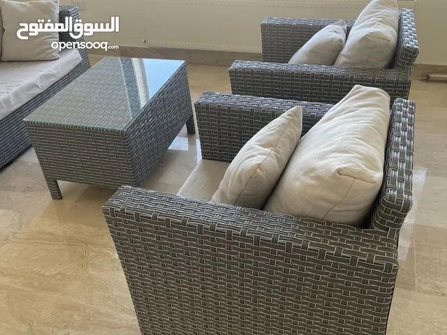 طقم راتان خارجي خمس مقاعد