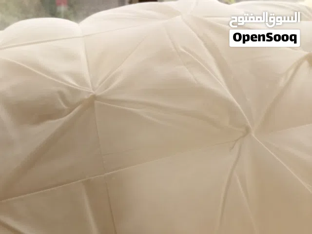 لحاف أبيض + مخدة