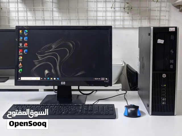 HP Core i7 -Computer Set Speed 3.30Ghz 8GB RAM 256GB SSD Win 10 Pro 19'′ HD Monitor-/ WhatsApp