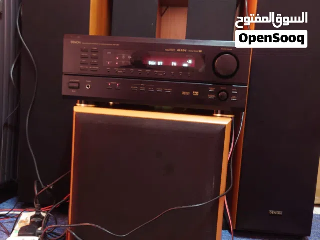 Denon AVR receiv 5.1 home theater system with power subwoofer