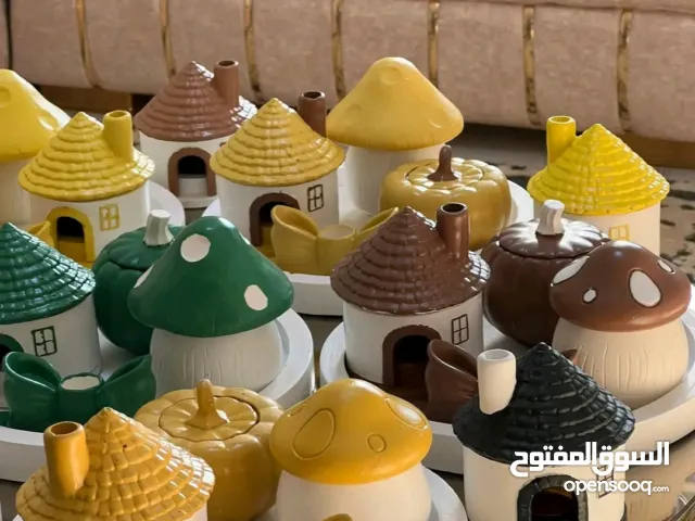 #ترند2026 ترند الموسم طاقم مبخرة الكوخ  مستوحي من كوخ السنافر   طاقم تحفة اهدي لمن تحب  لي تحصل علي