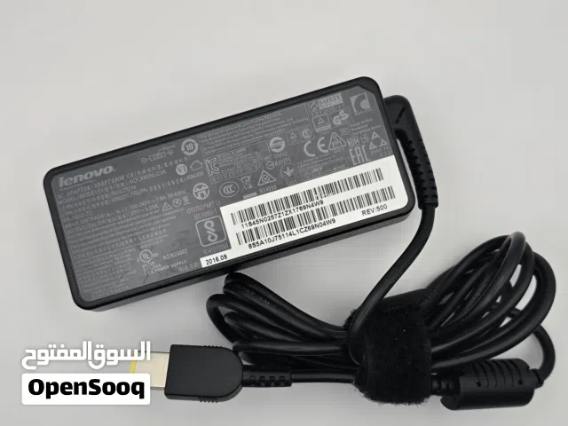 شاحن لابتوب lenovo لينوفو اصلي مستعمل 20فولت 2.25امبير مدخل USB