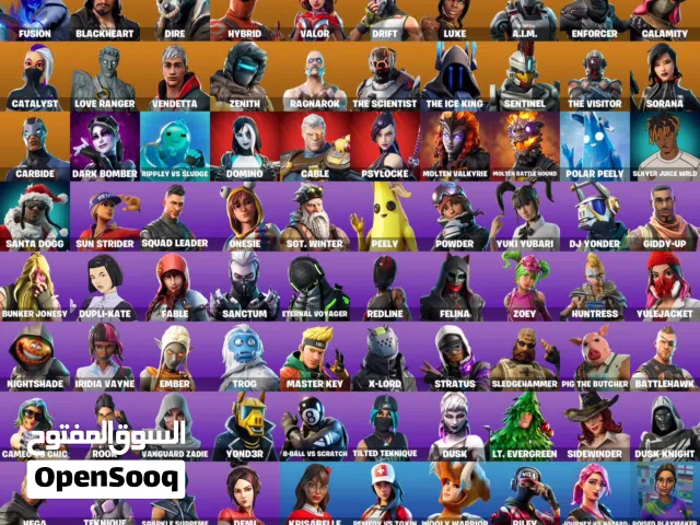 حساب فورتنايت من 2018 سكن القلقسي / مية سكن طور الزومبي القديم