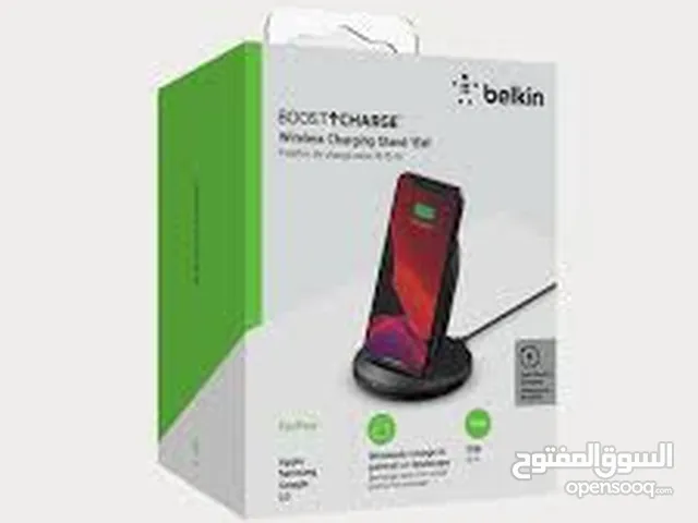 Belkin - 15W Wireless Charging Stand with wall charger & USB-C Cable /// افضل سعر بالمملكة