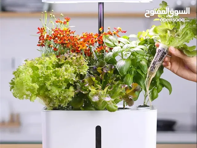 جهاز زراعة منزلي ذكي بتقنية الهايدروبونيك (ضمان على الجهاز مع شحن مجاني)
