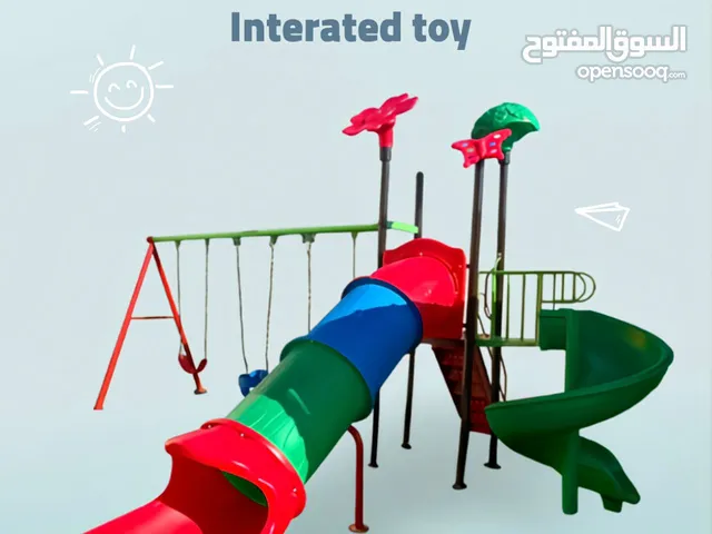 العب استمتع اكتشف لعبتنا الخارجية المتكاملة هي المكان المثالي لتنمية مهارات طفلك