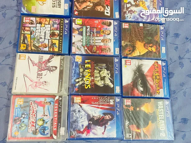Ps4 and PS3 CDs available