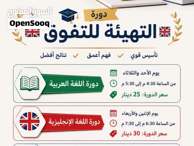 دورة تقوية و طريق التفوق