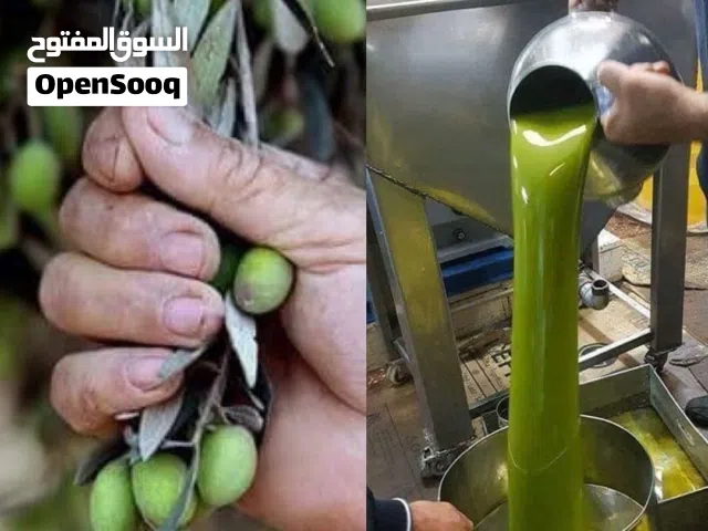زيت زيتون فلسطيني بكر بعل عضوي معصور على البارد فاخر جدا لكل مدن المملكة