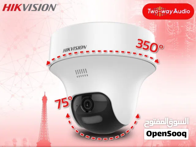 كميرة مراقبة بجودة 6 ميجا PTZ 360 اتصال صوتي بشكل مباشر - مايكروفون - رويؤ ليلية