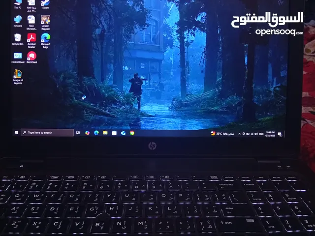 التفاصيل كامله بالوصف HP Zbook 15u G4 السعر 300 بي مجال