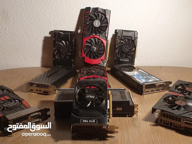 متوفر كروت شاشة اقتصادية و بأسعار منافسه GTX 1050TI و غيرها