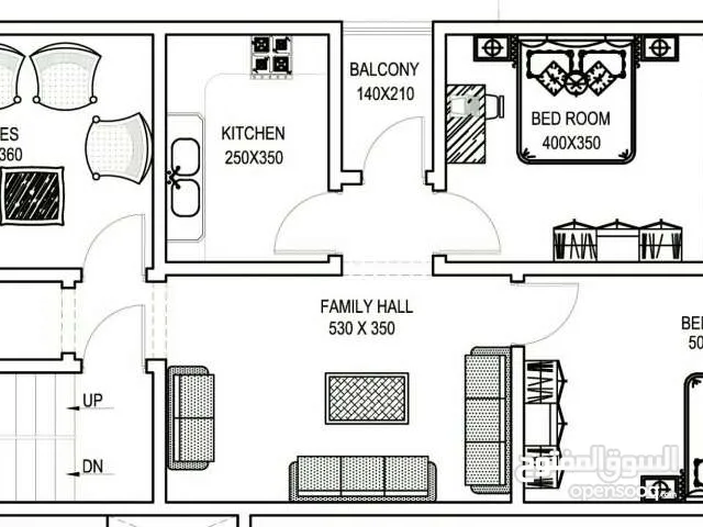 شقة أرضية للإيجار المعبيلة الشمالية، Flat for rent ground floor  Mabilah North