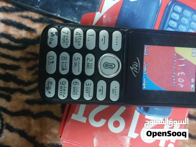 تليفون ايتل بالعلبة لون اسود