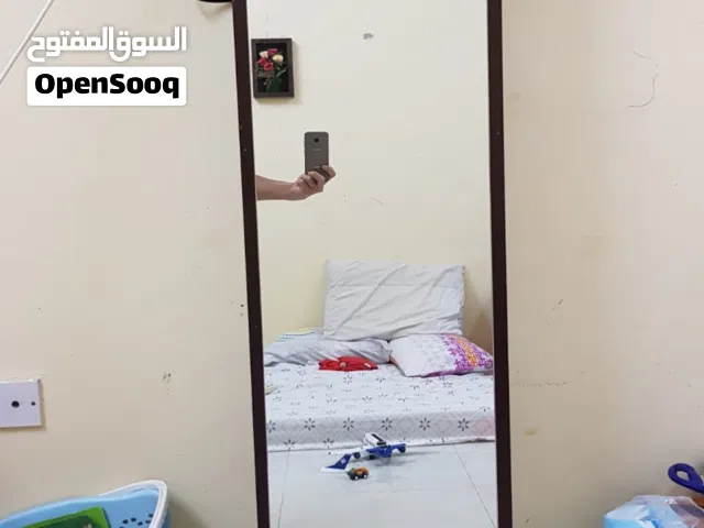 Dresser with long mirror