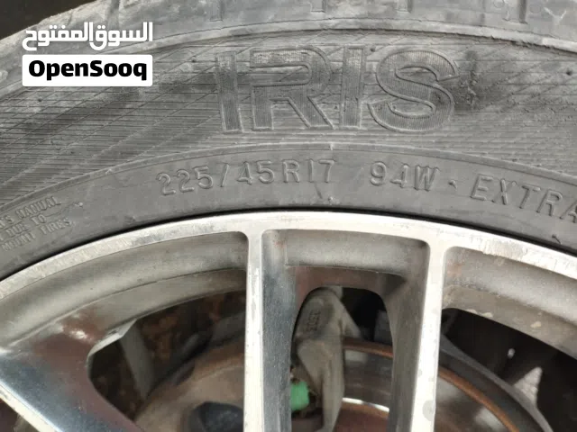 جنط 17 4براغي مع كوتشوك مستعمل