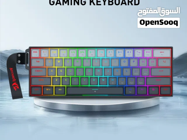 كيبوردً مغناطيسي من REDRAGON سرعة استجابه عاليه وحجم مناسب وبسعر مغري