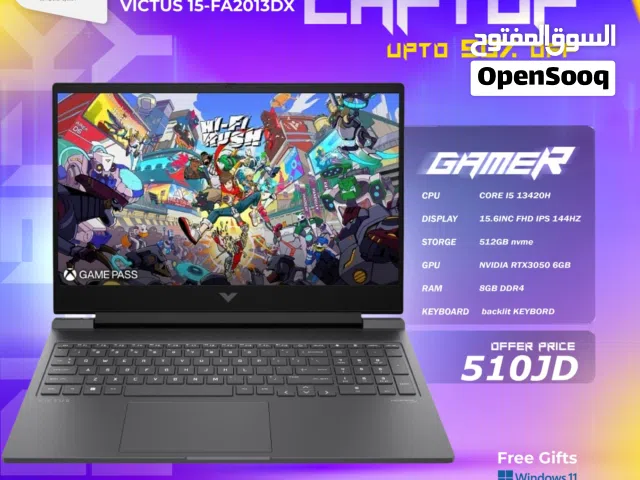 Windows Asus for sale in Amman