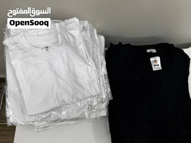 Plain T-Shirts Bundle – 55 Pieces (Brand New)