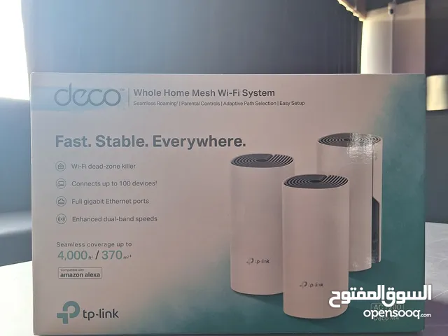 Mesh 400 meter - TP-Link Deco M4 3 Pack Wifi 5 - Super fast for villas and big houses - Modem Wifi