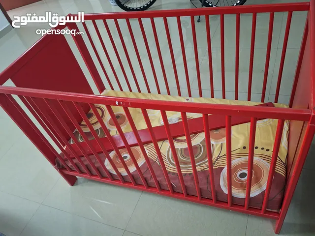 Red colour crib- Negotiable