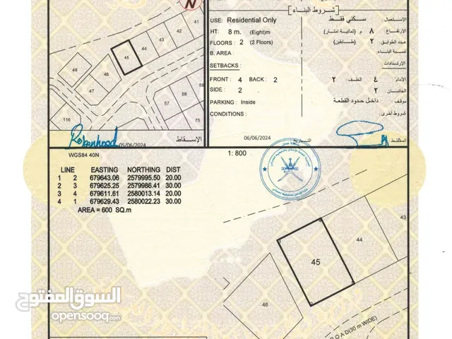 انا المالك / للبيع ارض سكنية في قريات / حيفظ سعر الفين ريال فقط