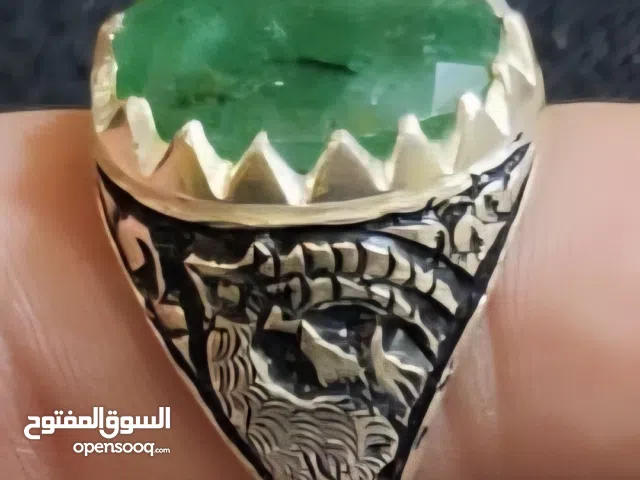 زمرد افريقي طبيعي صناعة يدوية مع شهادة emperlad