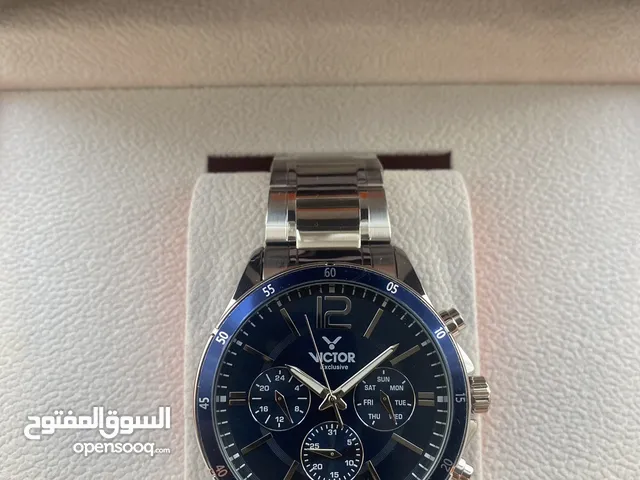 ساعة فيكتور الرجالية الفخمة مع كامل الملحقات /   New Vector luxury watch