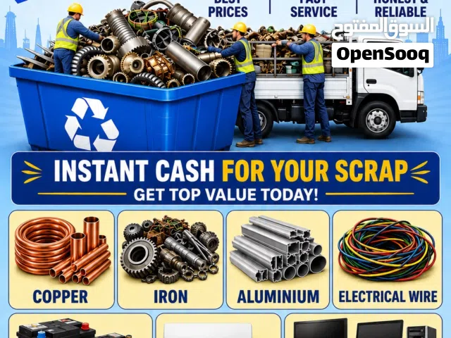 We buy all kinds of scrap