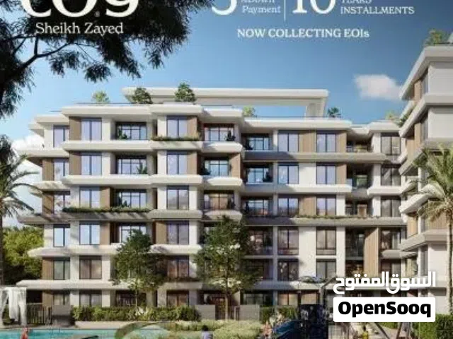 132 m2 3 Bedrooms Apartments for Sale in Giza Sheikh Zayed